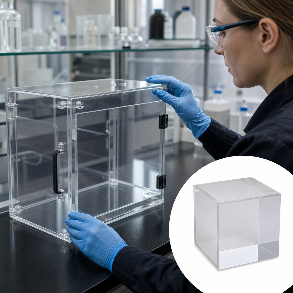 Cast Acrylic Clear 6.4mm to 50mm dia for Decorative items & displays - UK Engineering Plastics