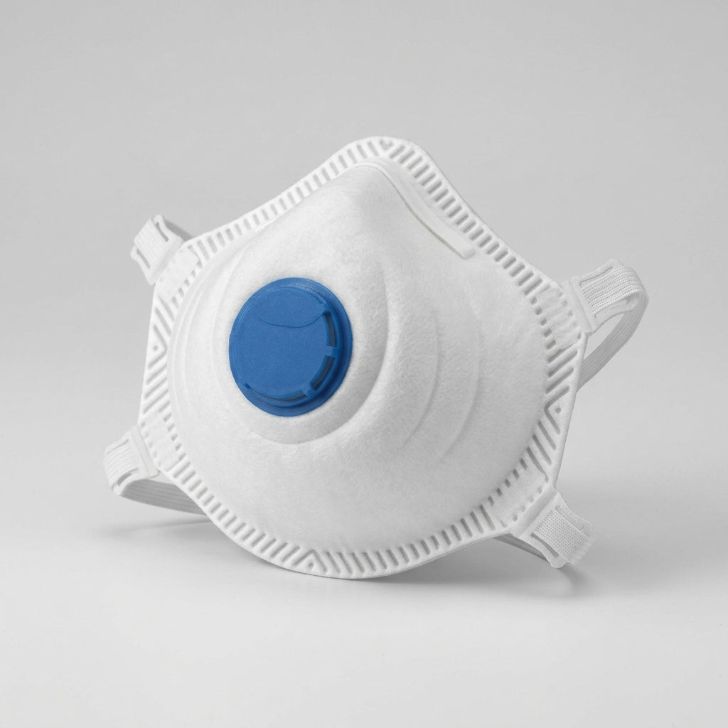 FFP3 Disposable Moulded Respirator Mask with Valve (view 2)