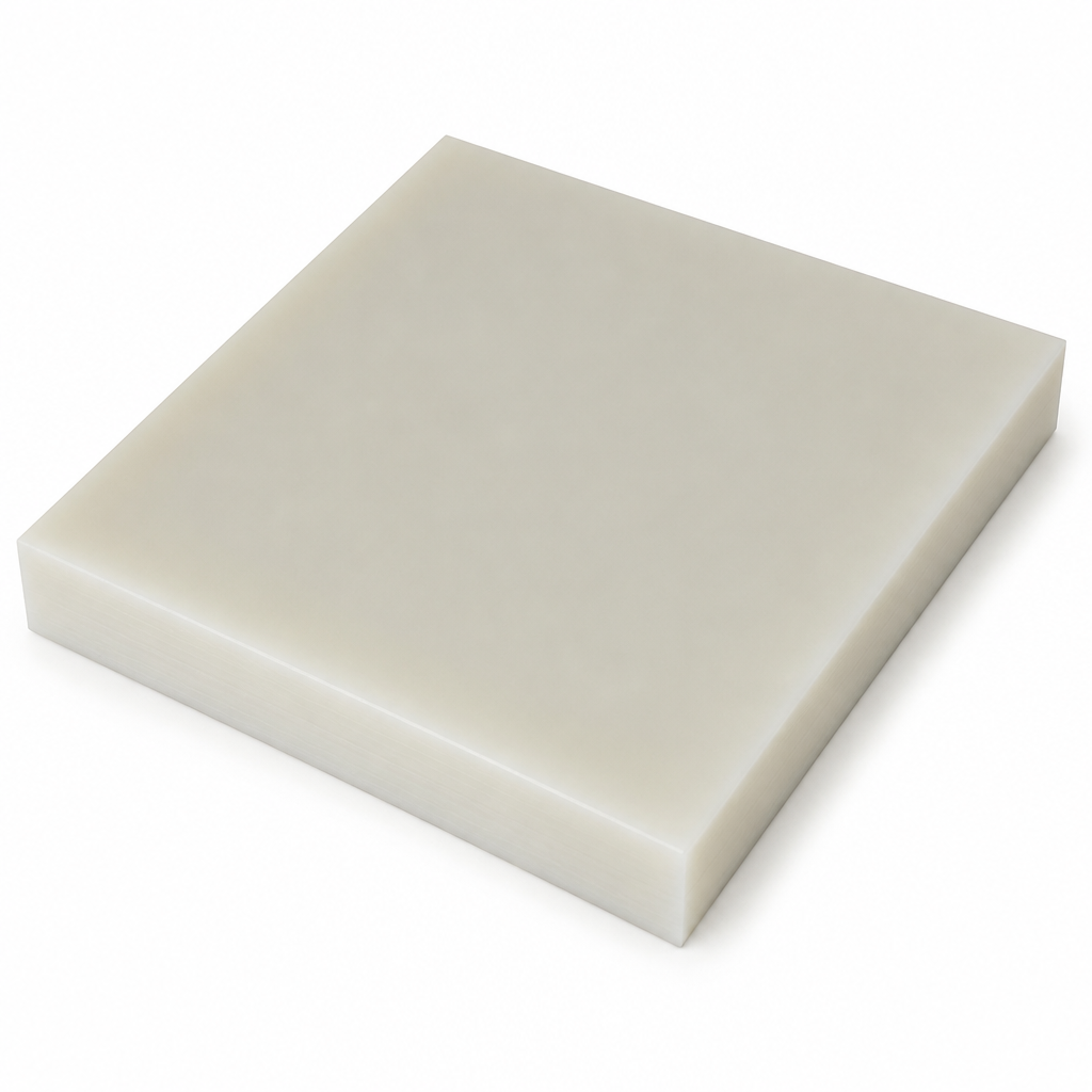 Natural Nylon 6.6 Sheet for Food Compliance Applications 30mm to 80mm thick - Nylon Sheet in use