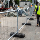 Anti-Climb Mesh Fence Panel for Temporary Site Security