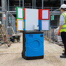 Portable Site Safety Briefing Station with Stand Option