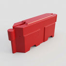 Water-Filled Traffic Barrier HDPE Chapter 8 Compliant No Gap Design (view 2)