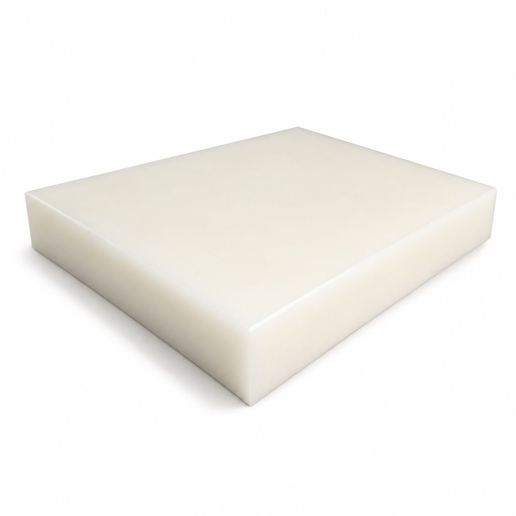 PETP Natural (White) Sheet 10mm to 80mm thick for Wear pads & conveyor parts - Ertalyte Sheets in use