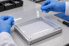 Illustrative use of glass-clear platinum-cured silicone sheet, 200 × 200mm; selected thickness may vary