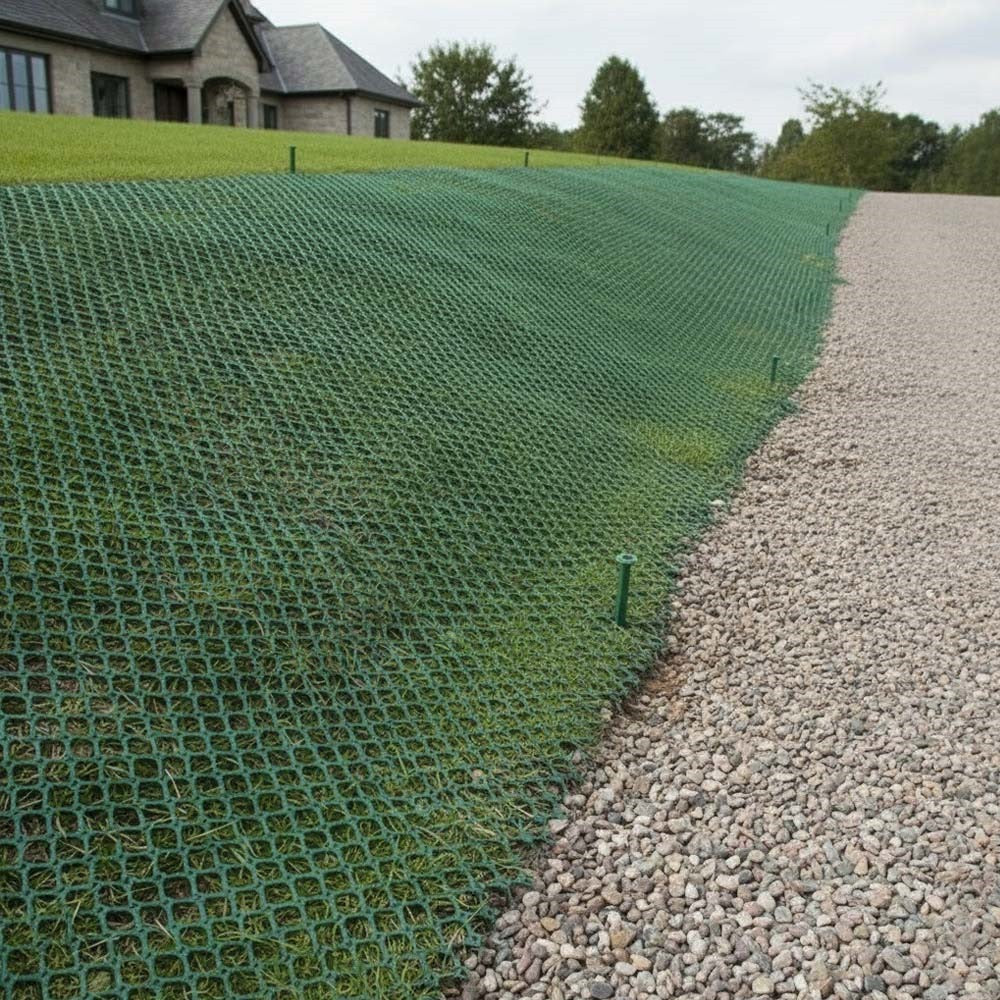 grass protection matting preventing soil erosion