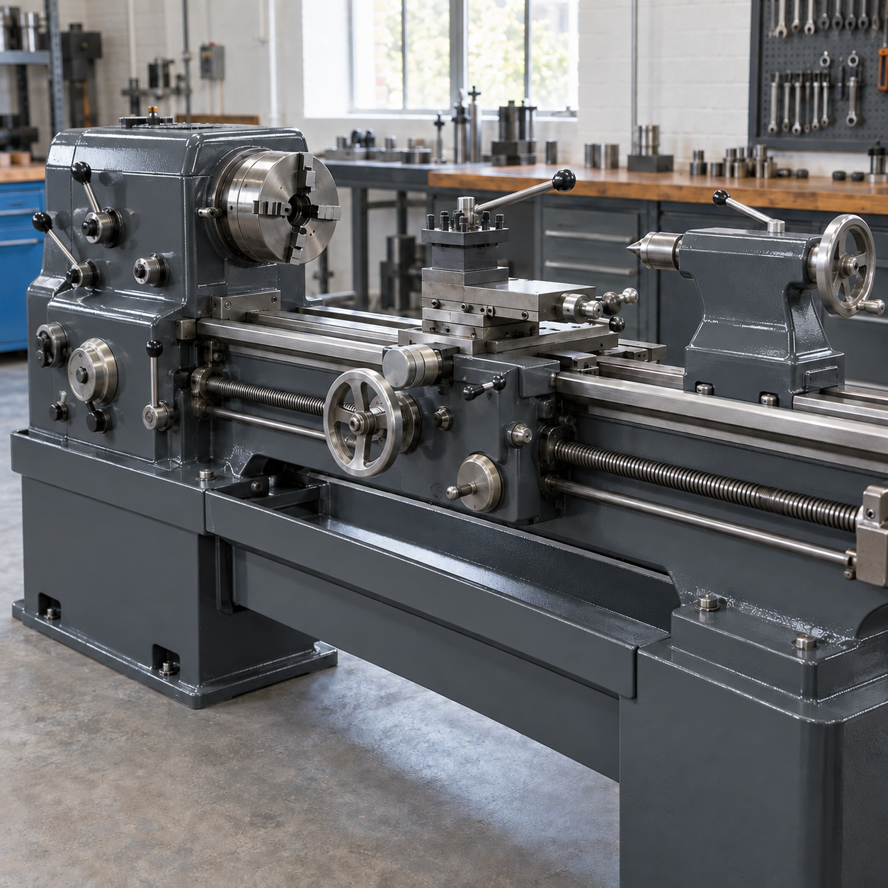 Dark Grey illustrative application: Industrial Machinery Enamel – Durable Gloss Metal Paint