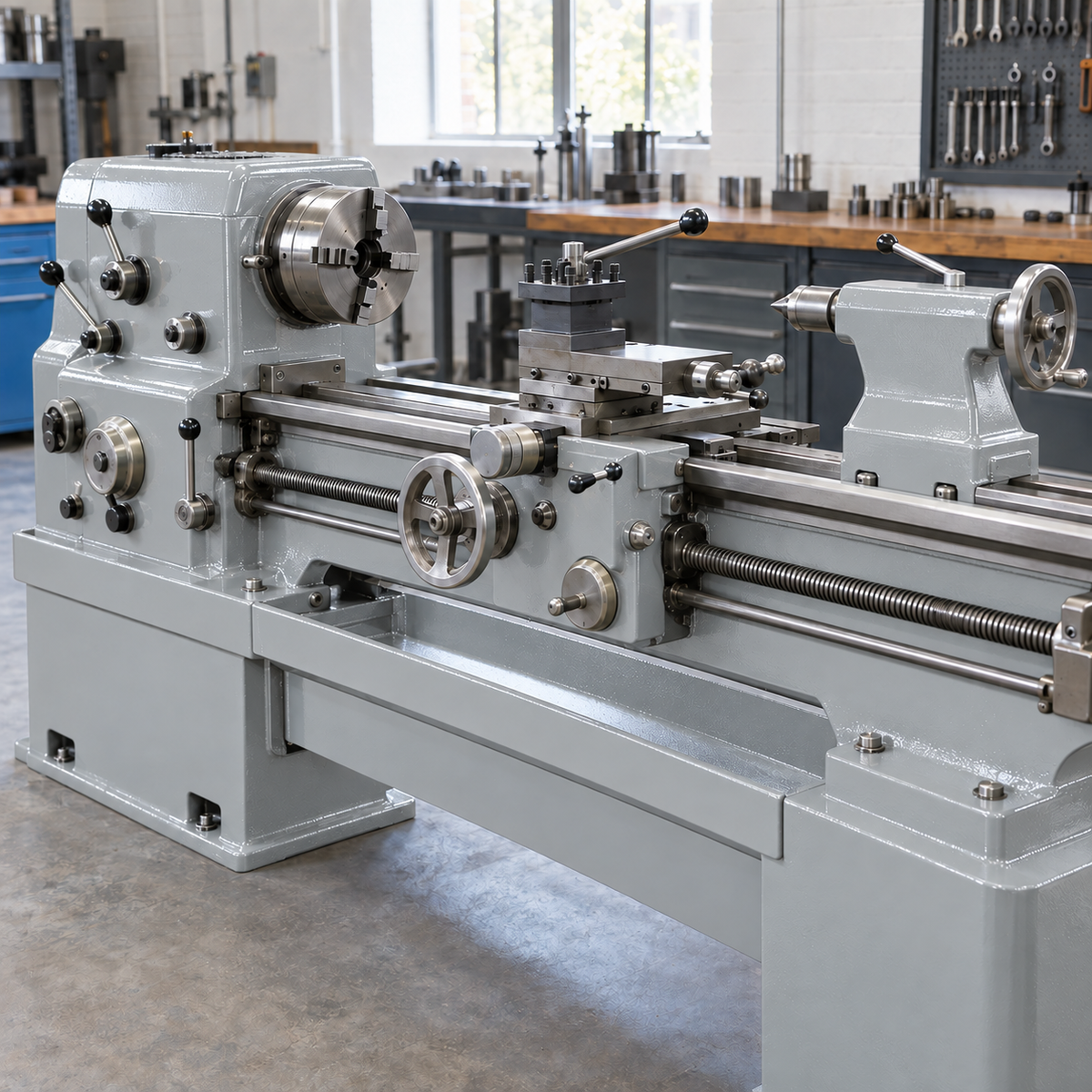 Light Grey illustrative application: Industrial Machinery Enamel – Durable Gloss Metal Paint
