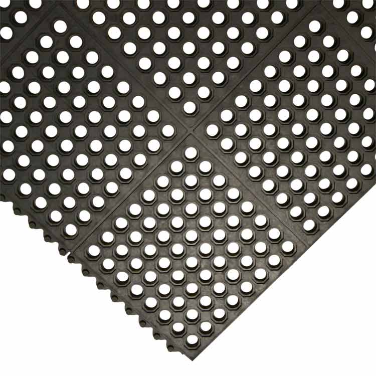 Interlocking Commercial Kitchen Mats - Rubber Co