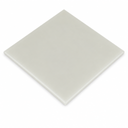 Natural off-white nylon sheet, angled studio shot on a white background