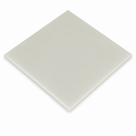 Off-white cast nylon square angled on a plain white ground, slender square-sawn edge at the front