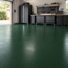 Dark Green illustrative application: Heavy Duty Polyurethane Floor Paint for Garages & Workshops