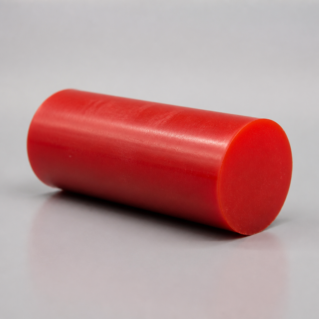 Polyurethane Red Rod 90 Shore