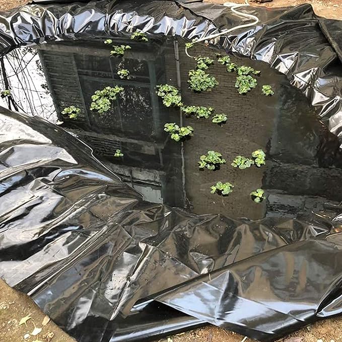 Dark Slate Gray Heavy Duty UV Resistant HDPE Pond Liner With Free Underlay