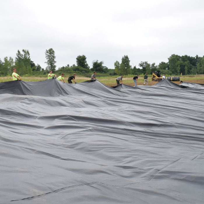 Dark Gray Heavy Duty UV Resistant EPDM Pond Liner