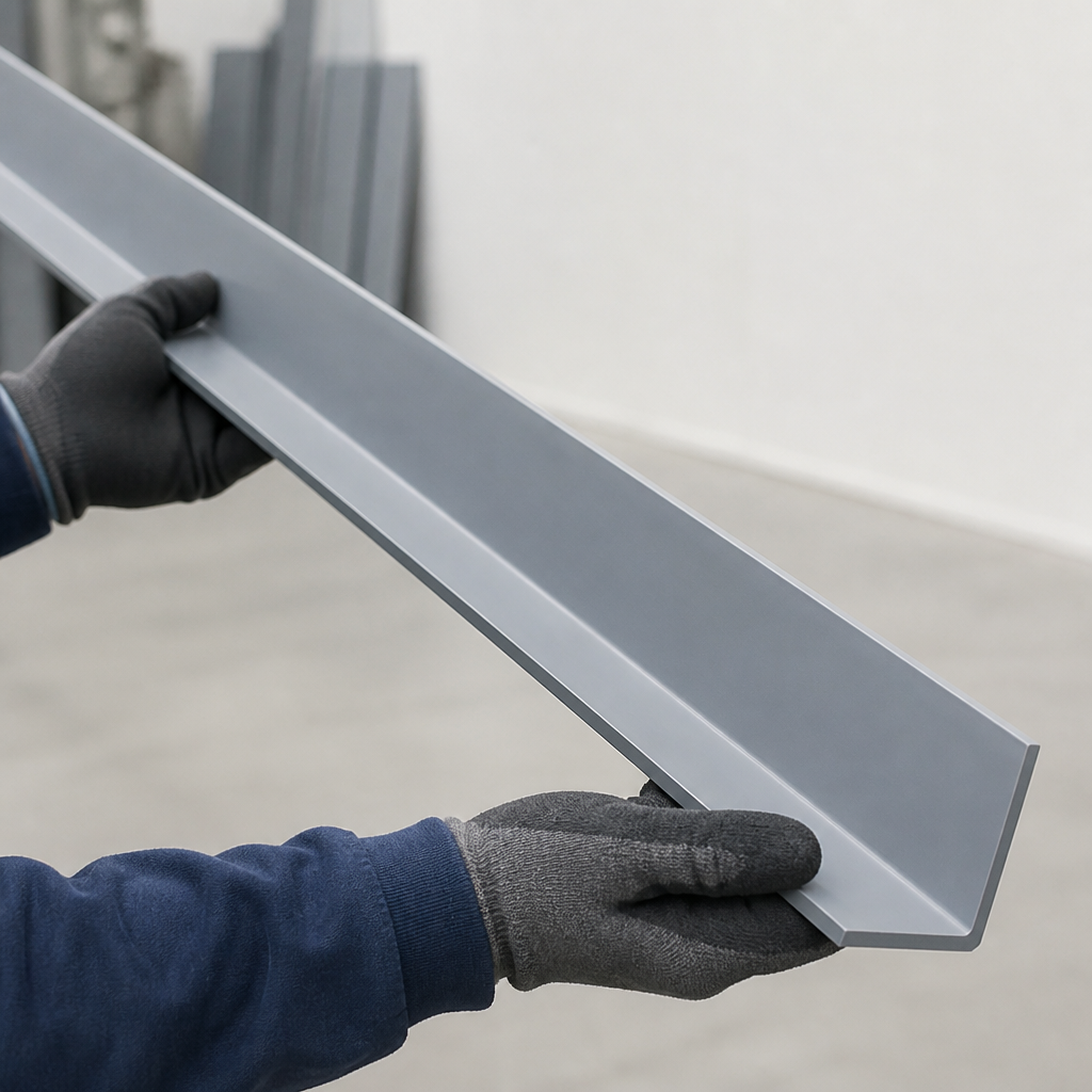 PVC 2" Internal Angle Satin Brilliant White