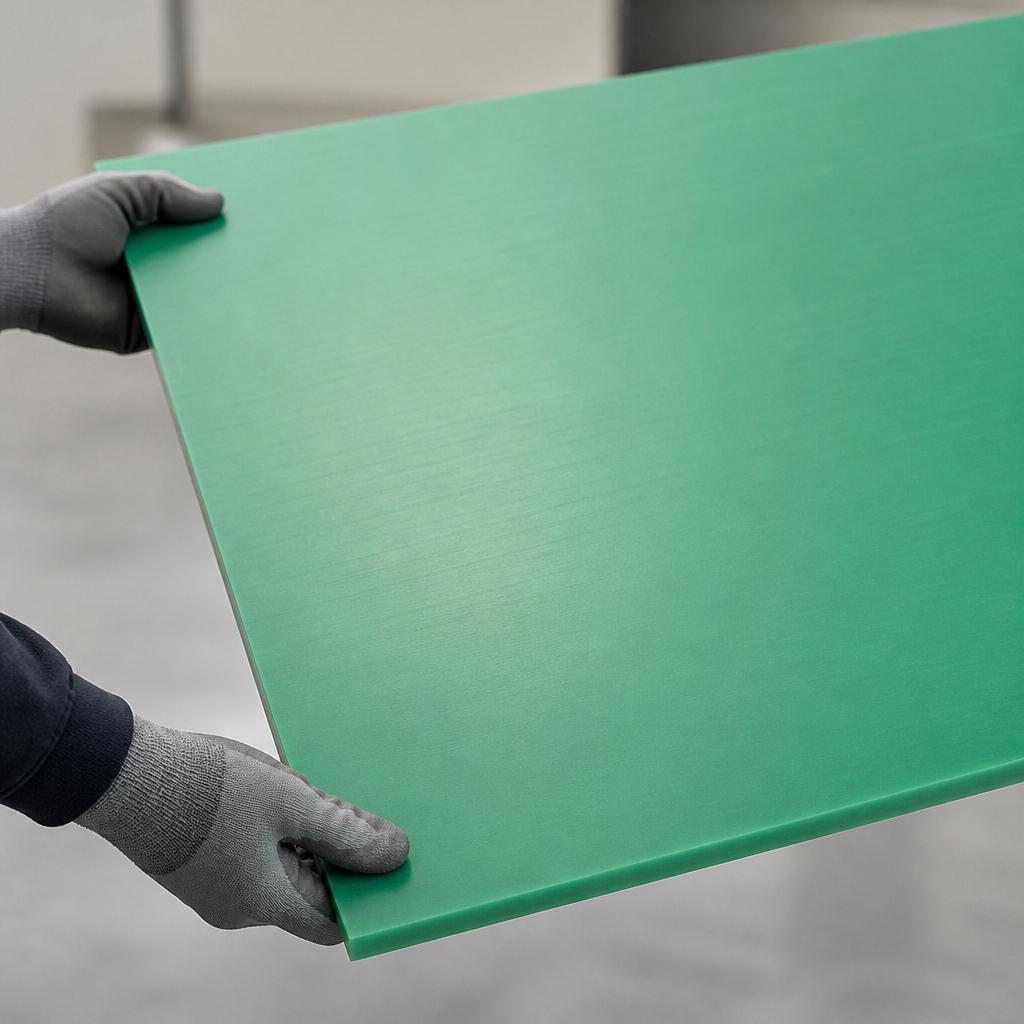 UHMWPE Green Sheet RG 1000 5mm Thick
