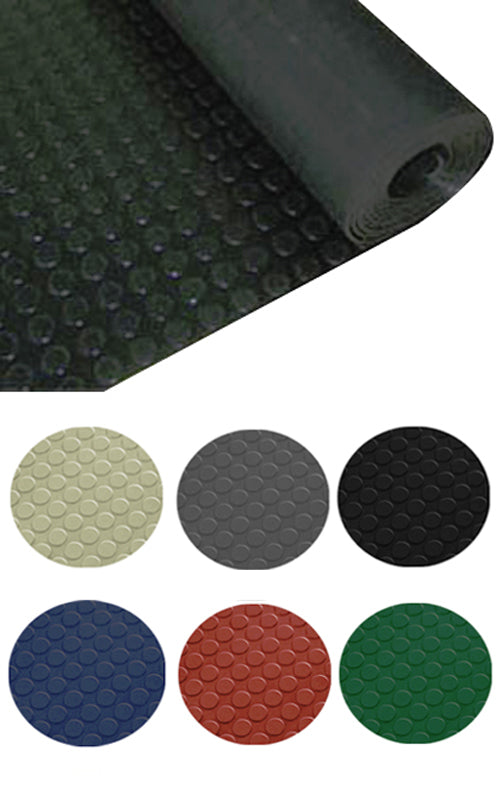 Round Dot Rubber Kennel Flooring - Industrial-polymers