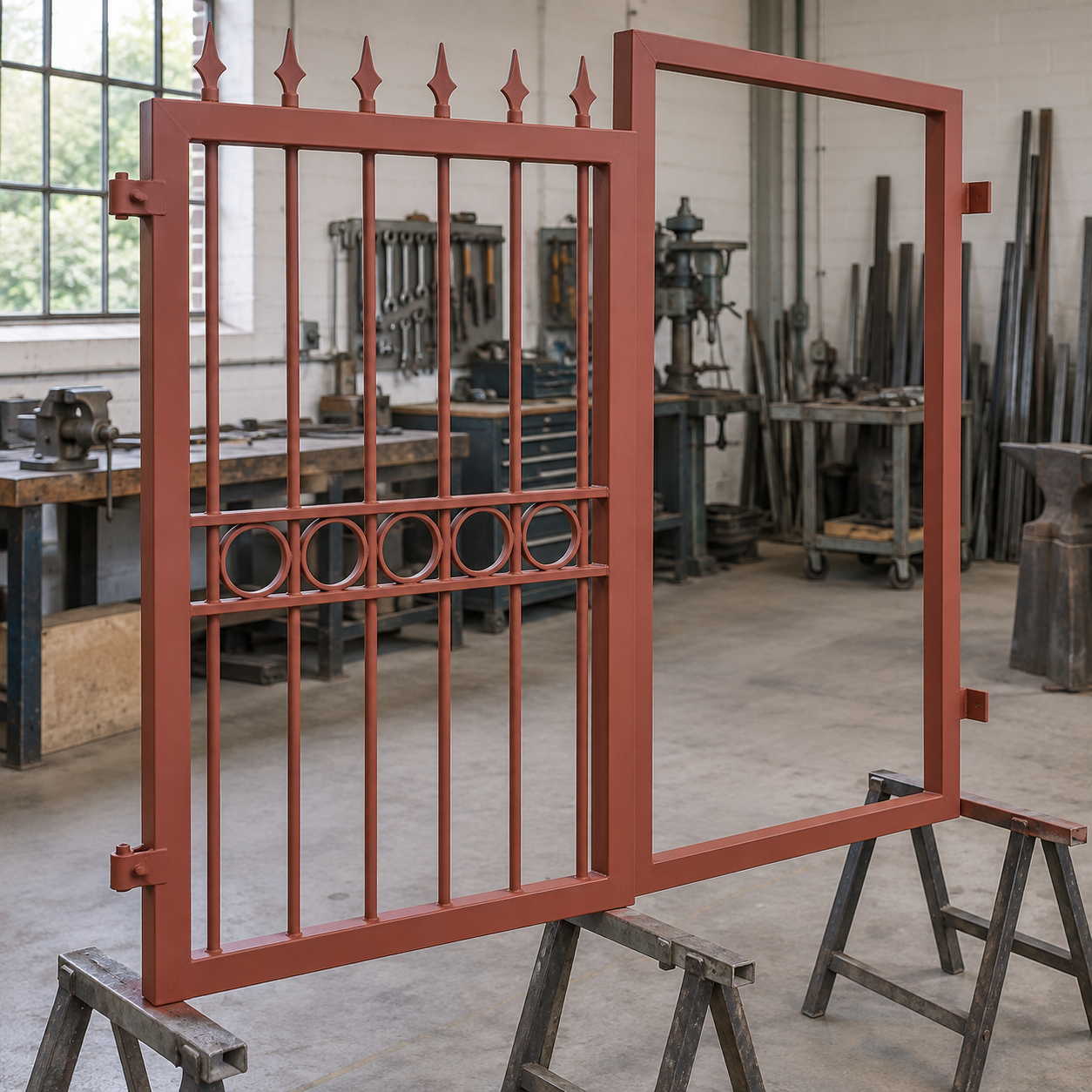 Illustrative application scene: Rust-Inhibiting Oxide Primer for Metal & Wood