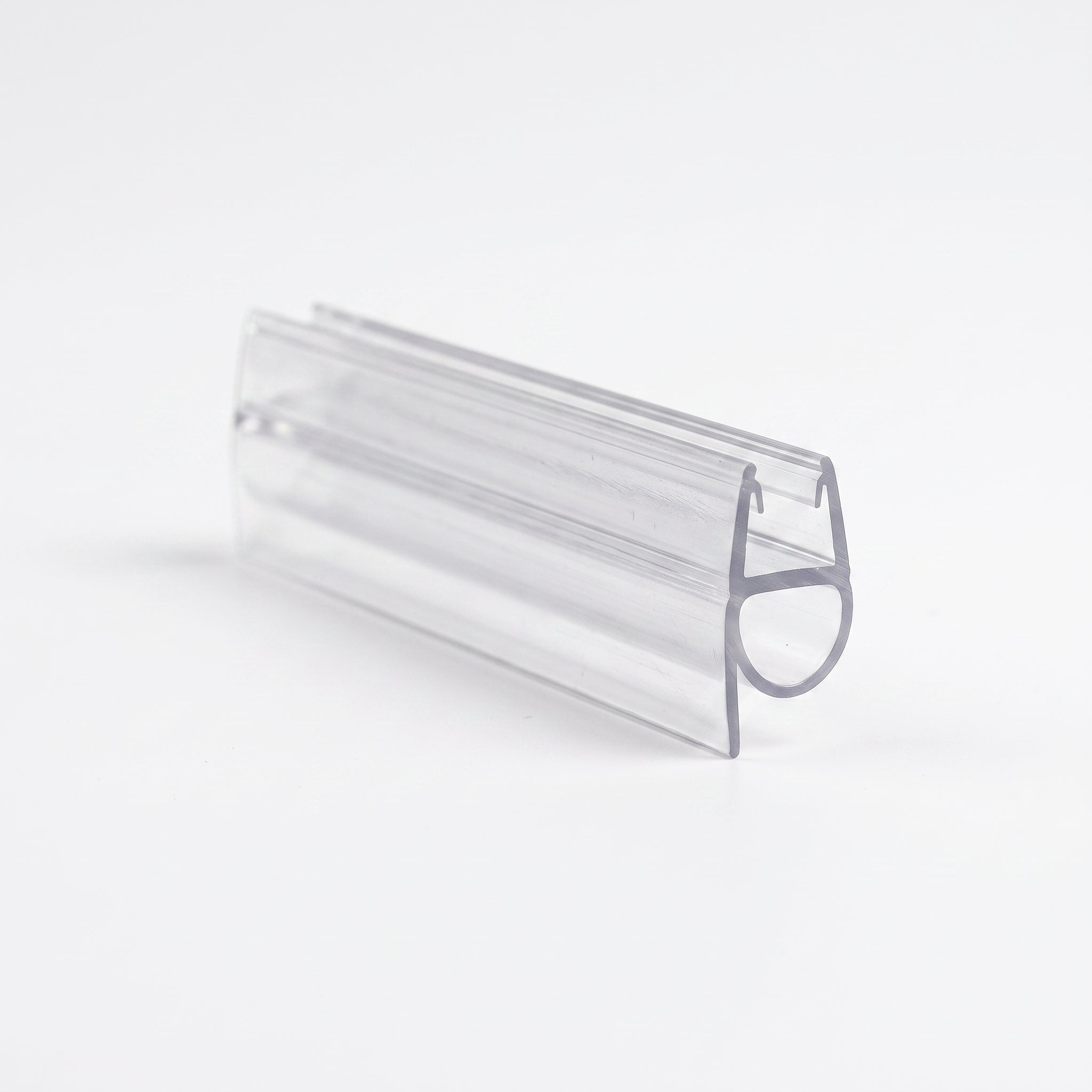 Cut length of SEAL047 clear seal - channel for 4-6mm glass with 9mm bubble loop and 15mm blade
