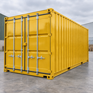 Construction Yellow illustrative application: Skip & Container Gloss Paint – Exterior Metal Refurbishment