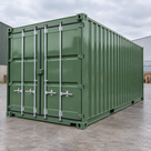 Mid Green illustrative application: Skip & Container Gloss Paint – Exterior Metal Refurbishment