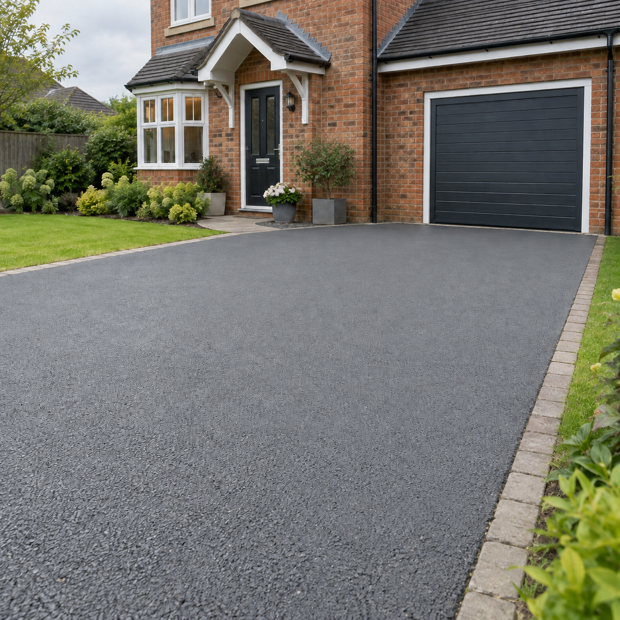 Mid Grey illustrative application: Tarmac Driveway Restorer – Refresh Faded Asphalt