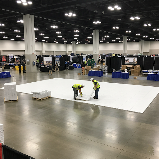 Heavy Duty Event Flooring – HDPE, Quick Install, 1m²