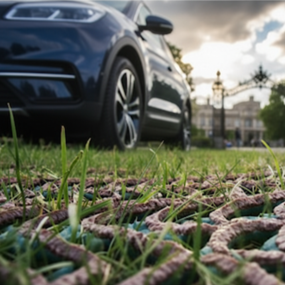 Grass Reinforcement Mesh – Strong, Non-Slip Design, 1m x 20m