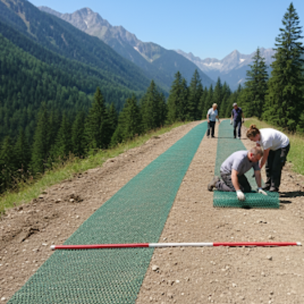 Grass Protection Mesh – Non-Slip, Flexible, 1m x 10m
