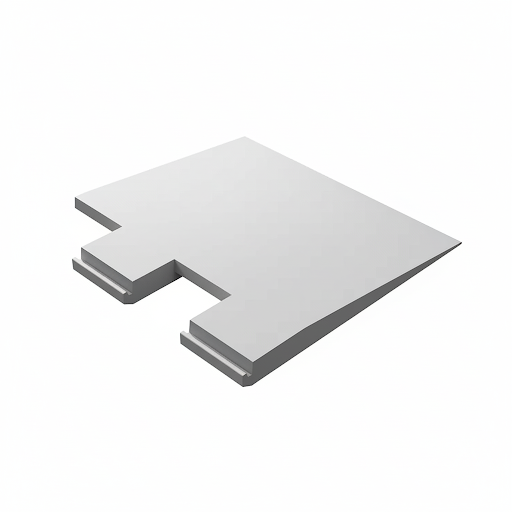 Event Flooring Ramp – HDPE, Anti-Trip, 500mm x 470mm