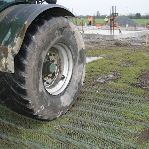 Grass Protection Mesh – Non-Slip, UV Stabilised, 1m x 20m
