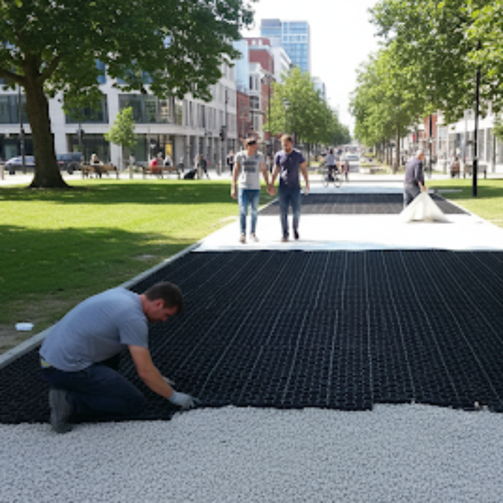 Porous Paving Grid – Recycled Plastic, 333mm x 333mm