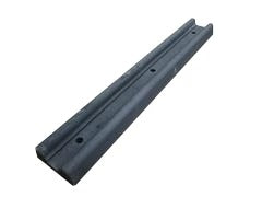 Dark Slate Gray Flexible D-Design Wall Guard with Fixings