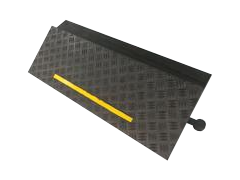 Dark Slate Gray Hose and Cable Ramp Accessory - 880 x 375 x 125mm