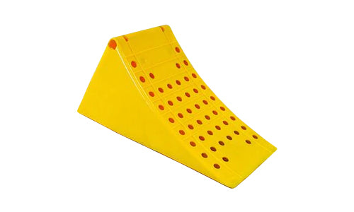 Gold Plastic Wheel chock - 460 x 200 x 220 mm