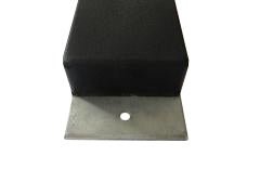 Dark Slate Gray Rubber Tipper Pad - 180 x 75 x 34mm