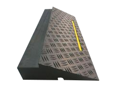 Dim Gray Hose and Cable Ramp Accessory - 880 x 375 x 125mm