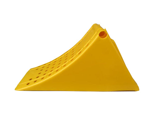 Goldenrod Plastic Wheel chock - 460 x 200 x 220 mm