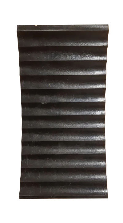 Dark Slate Gray Rubber Wheel Chock - 260 x 160 x 190mm