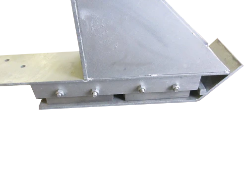 Gray Laminated Steel Dock Bumper - 960 x 590 x 200 mm