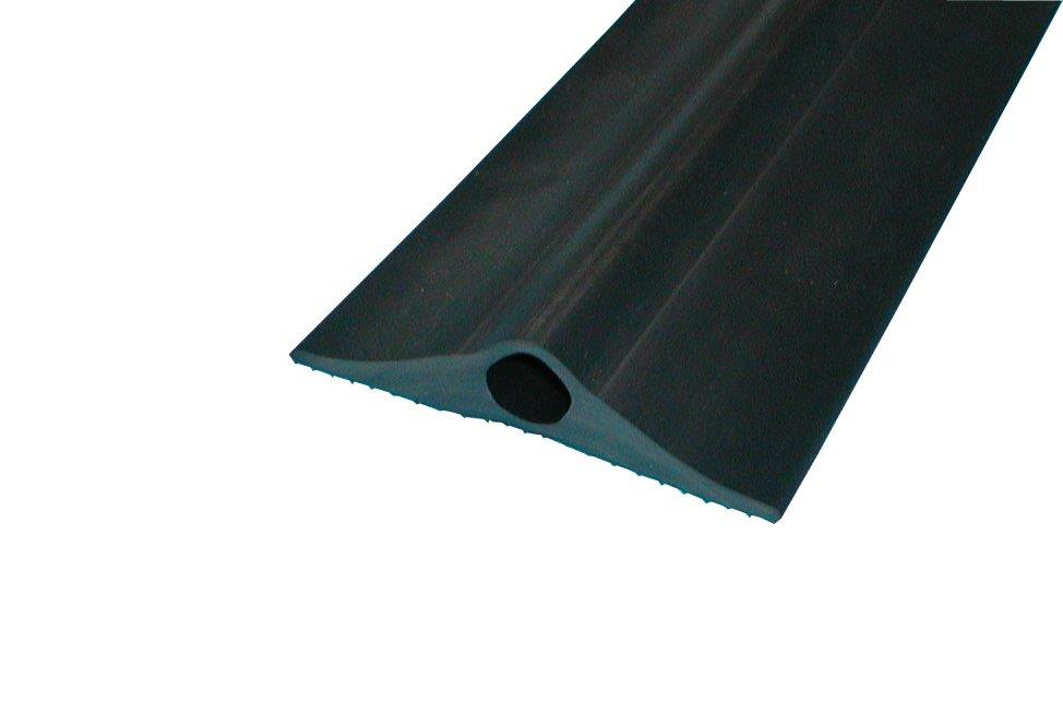 Dark Slate Gray Large Hole Cable Protector Black - 9m Long