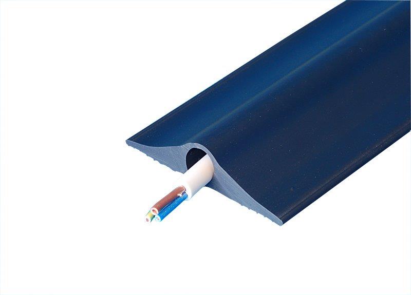 Midnight Blue Speedi Cable Protector With 11mm Hole - 9m Long
