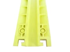 Light Goldenrod Pedestrian Traffic Cable Cover - 135 x 20 x 1000mm