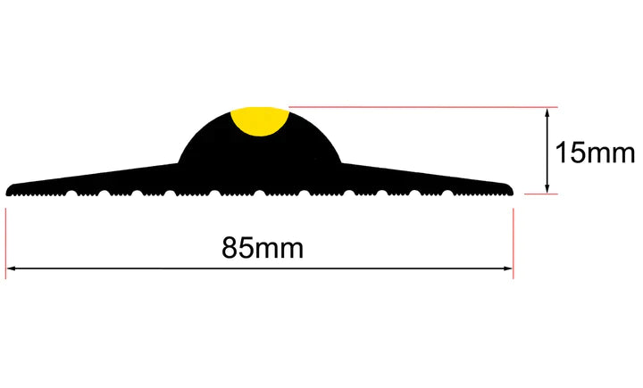 15mm High Garage Door Trade Coil Seal